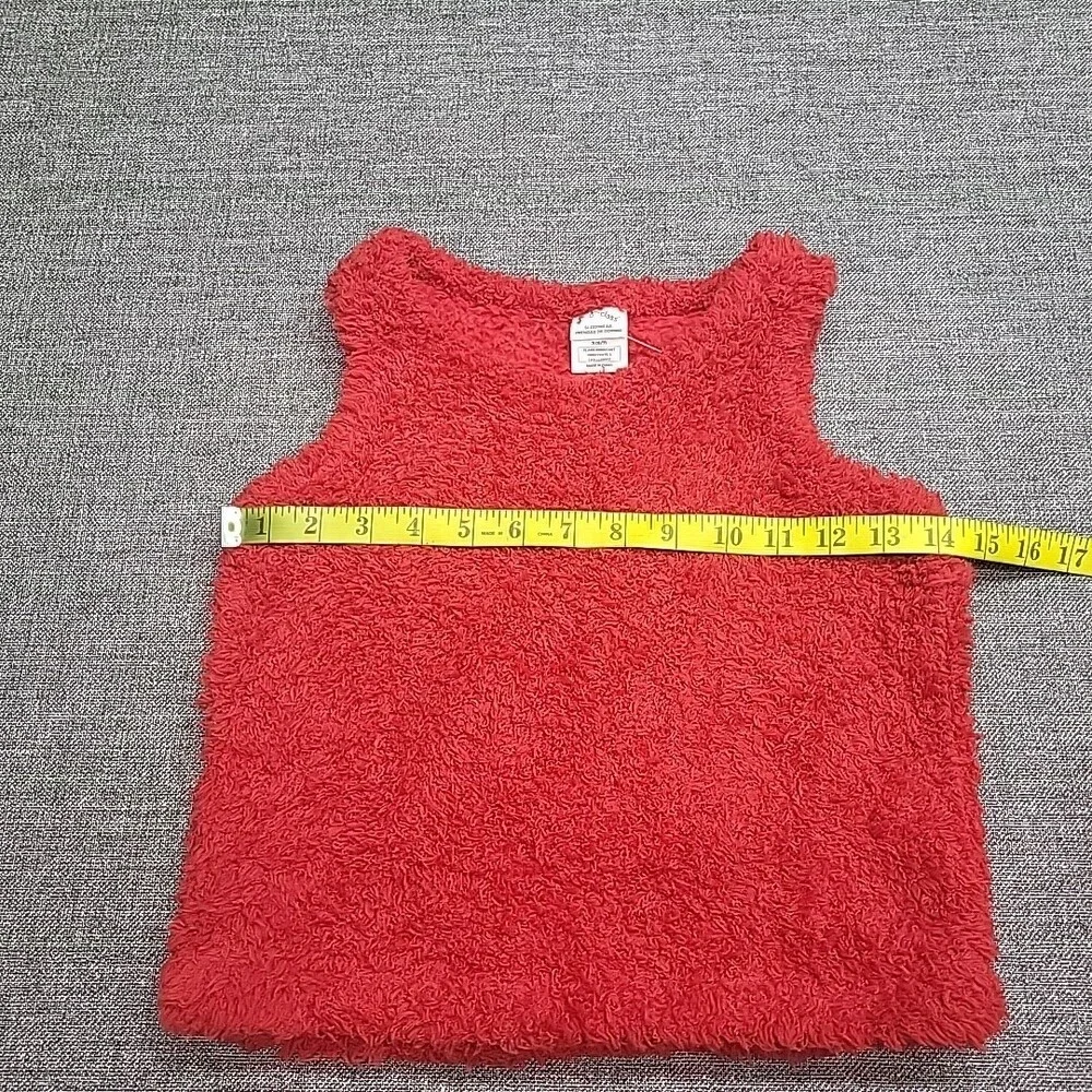 Girls Marshmallow Fleece Open Cardigan Robe Tank Top Shorts Set Small Size 6/7